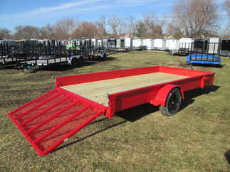 2026 Rice 82x14  Single Axle Utility SST8214