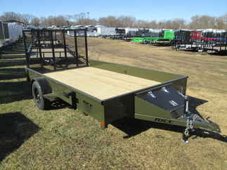 2026 Rice 82x12  Single Axle Utility SST8212