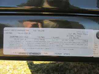 2026 Rice 82x12  Single Axle Utility SST8212