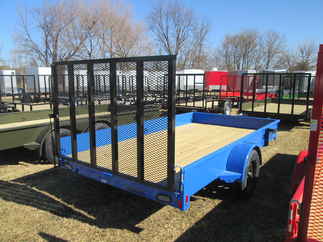 2026 Rice 76x12  Single Axle Utility SST7612