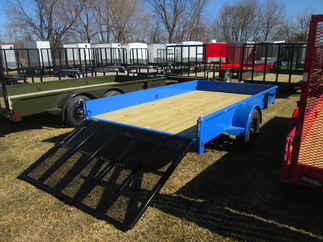 2026 Rice 76x12  Single Axle Utility SST7612