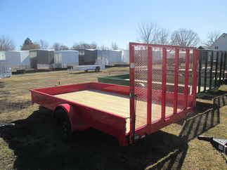 2026 Rice 82x12  Single Axle Utility SST8212