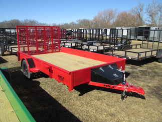 2026 Rice 82x12  Single Axle Utility SST8212