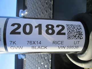 2026 Rice 76x14  Utility TST7614