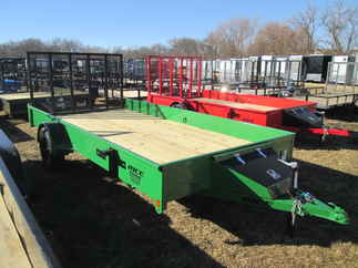 2026 Rice 82x14  Single Axle Utility SST8214