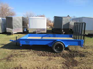 2026 Rice 76x12  Single Axle Utility SST7612