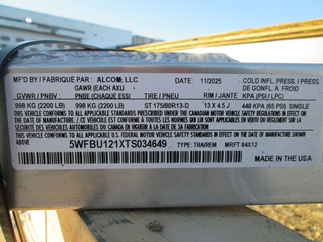 2026 EZ Hauler 84x12  Aluminum Single Axle Utility MRFT84X12