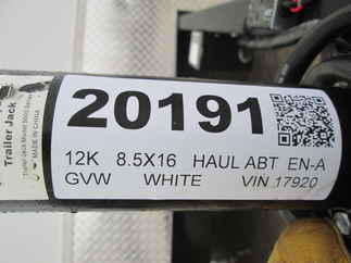 2026 Haul-About 8.5x16  Enclosed Car Hauler LPD8516TA5