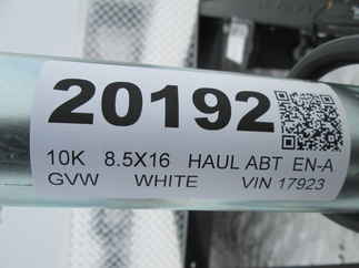 2026 Haul-About 8.5x16  Enclosed Car Hauler LPD8516TA3