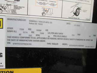 2026 Diamond T 83x22  Equipment Tilt 8322HDSKP1408TDGN