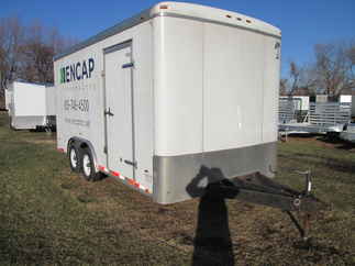 2016 Atlas 8x16  Enclosed Cargo AU816TA3