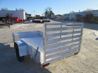 2027 Aluma 63x10  Aluminum Single Axle Utility 6310ESA-S-TG
