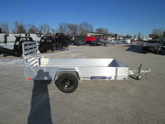 2027 Aluma 63x10  Aluminum Single Axle Utility 6310ESA-S-TG