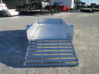 2027 Aluma 63x10  Aluminum Single Axle Utility 6310ESA-S-TG
