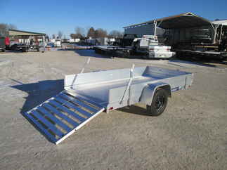 2027 Aluma 63x10  Aluminum Single Axle Utility 6310ESA-S-TG