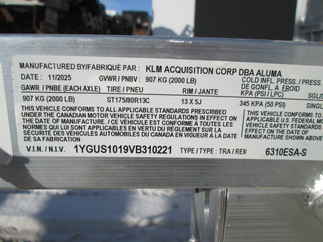 2027 Aluma 63x10  Aluminum Single Axle Utility 6310ESA-S-TG