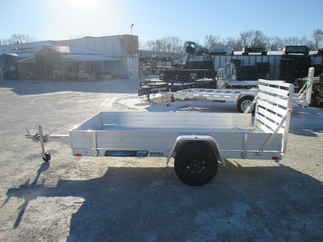 2026 Aluma 63x10  Aluminum Single Axle Utility 6310ESA-S-TG