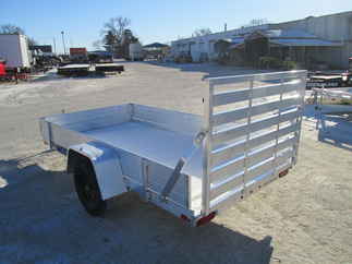 2026 Aluma 63x10  Aluminum Single Axle Utility 6310ESA-S-TG