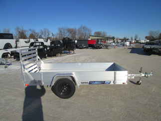 2026 Aluma 63x10  Aluminum Single Axle Utility 6310ESA-S-TG