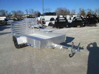 2026 Aluma 63x10  Aluminum Single Axle Utility 6310ESA-S-TG