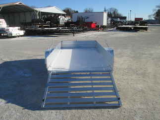 2026 Aluma 63x10  Aluminum Single Axle Utility 6310ESA-S-TG
