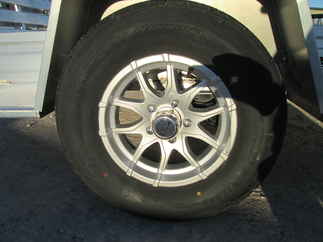 2026 Aluma 72x10  Aluminum Single Axle Utility 7210H-S-BT