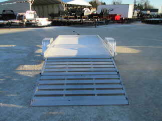 2026 Aluma 72x10  Aluminum Single Axle Utility 7210H-S-BT