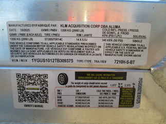 2026 Aluma 72x10  Aluminum Single Axle Utility 7210H-S-BT