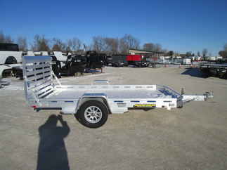 2027 Aluma 77x12  Aluminum Single Axle Utility 7712H-S-TG