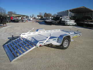 2027 Aluma 77x12  Aluminum Single Axle Utility 7712H-S-TG