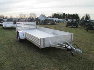 2027 Aluma 81x15  Aluminum Single Axle Utility 8115H-S-EL-R-BT-SR