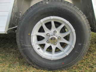 2027 Aluma 81x15  Aluminum Single Axle Utility 8115H-S-EL-R-BT-SR