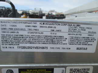 2027 Aluma 81x20  Utility 8020TA-EL-R-RTD