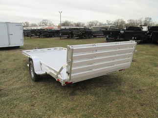 2026 Aluma 81x15  Aluminum Single Axle Utility 8015S-EL-BT