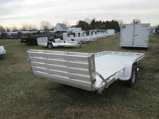 2026 Aluma 81x15  Aluminum Single Axle Utility 8015S-EL-BT