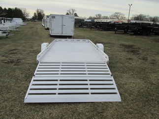 2026 Aluma 81x15  Aluminum Single Axle Utility 8015S-EL-BT