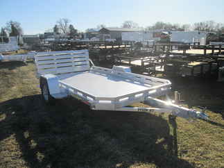 2026 Aluma 77x12  Aluminum Single Axle Utility 7712H-S-BT