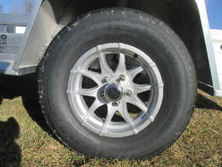 2026 Aluma 77x12  Aluminum Single Axle Utility 7712H-S-BT