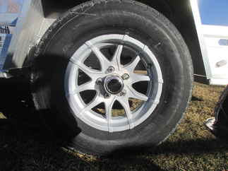 2027 Aluma 77x12  Aluminum Single Axle Utility 7712H-TILT-S