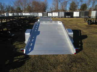 2027 Aluma 77x12  Aluminum Single Axle Utility 7712H-TILT-S