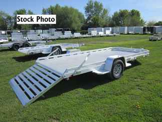 2026 Aluma 78x14  Aluminum Single Axle Utility 7814S-TG-TR