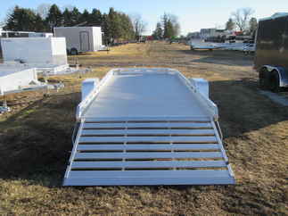 2026 Aluma 78x14  Aluminum Single Axle Utility 7814S-TG-TR