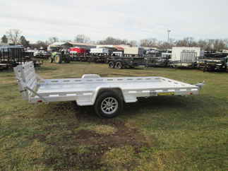 2027 Aluma 81x14  Aluminum Single Axle Utility 8014S-EL-BT