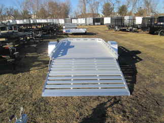 2027 Aluma 77x10  Aluminum Single Axle Utility 7710H-S-BT