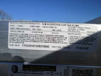 2027 Aluma 77x10  Aluminum Single Axle Utility 7710H-S-BT