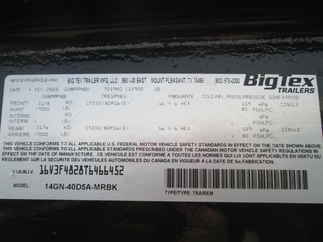2026 Big Tex 102x40  Gooseneck 14GN-40D5A-MRBK