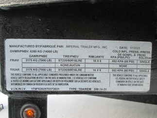 2026 Imperial 81x20  Equipment Tilt SW-14-20