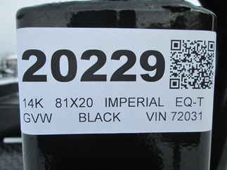 2026 Imperial 81x20  Equipment Tilt SW-14-20