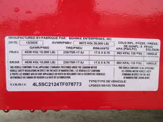 2026 Behnke Trailers 83x16  Dump LPD83X16E103