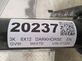 2026 Darkhorse 6x12  Enclosed Cargo DHW6X12SA30